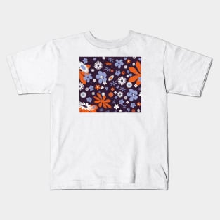 Flower Pattern Kids T-Shirt